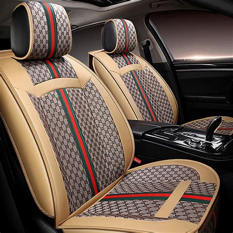 gucci car seats|Gucci genuine leather seat covers.